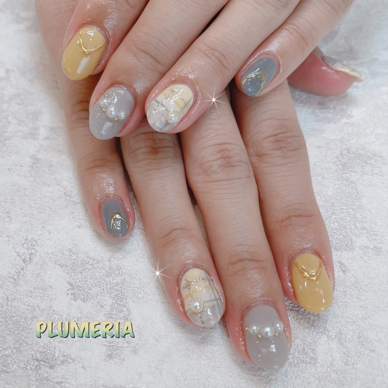 秋 旅行 デート 女子会 ハンド Plumeria 隠れ家サロンプルメリア のネイルデザイン No ネイルブック