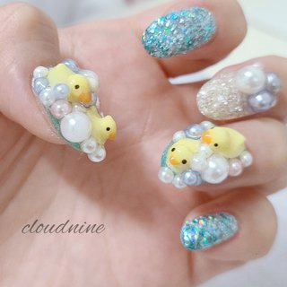 22年 新着順 お風呂のアヒルのネイルデザイン ネイルブック