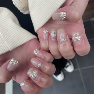 パーツネイルのネイルデザイン ネイルブック