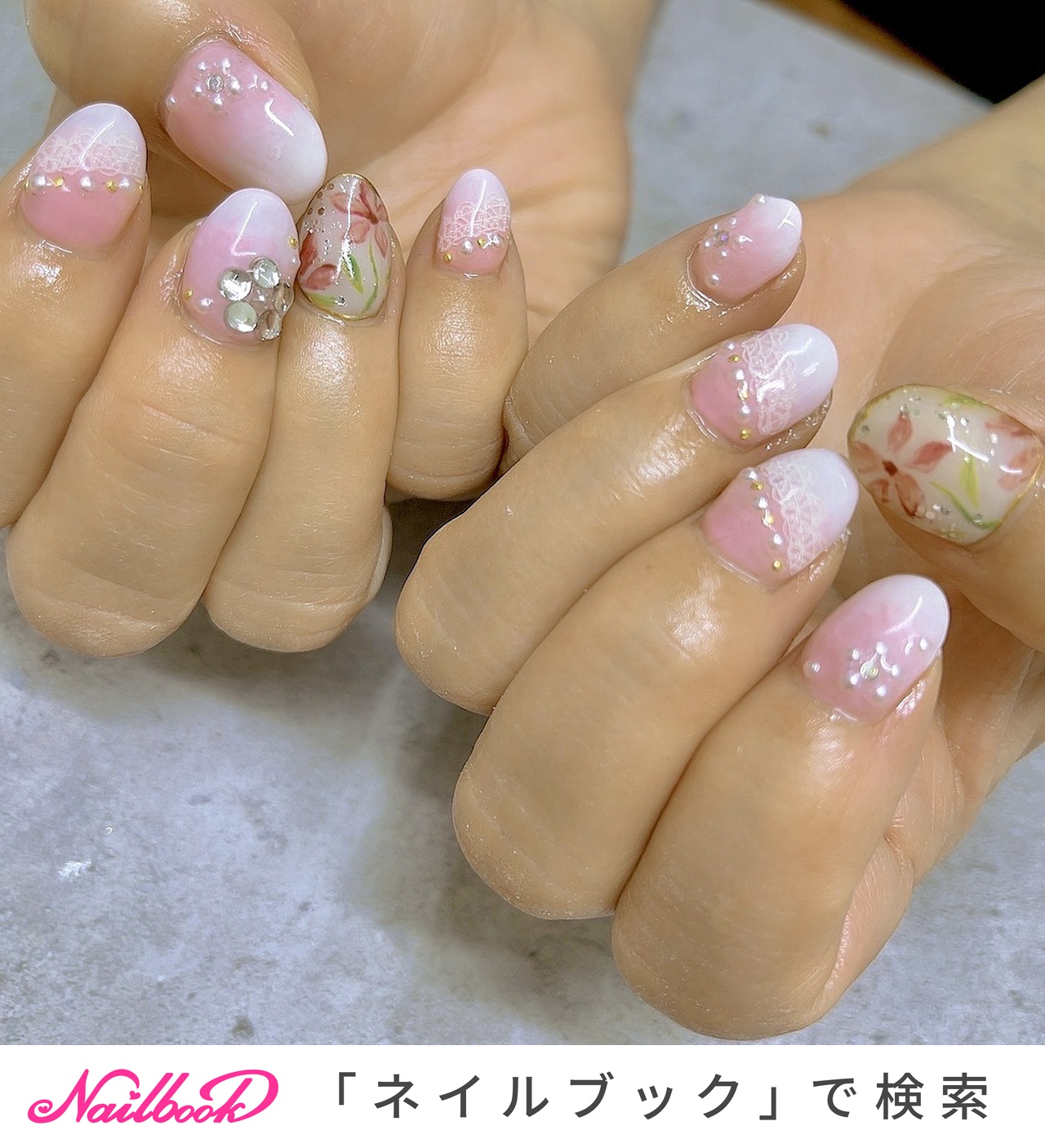💎crystal R ~nail salon~のネイルデザイン[No.6810422]｜ネイルブック