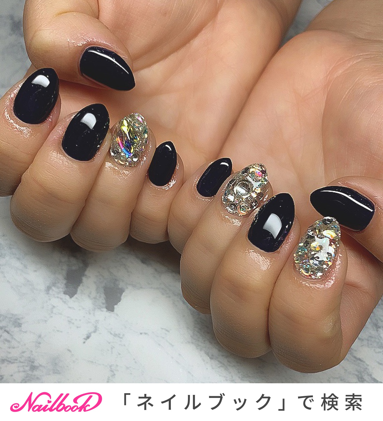 最大の割引 オーダーネイル フラッシュネイル ストーン敷き詰め 海外ネイル P30 ネイルチップ 付け爪