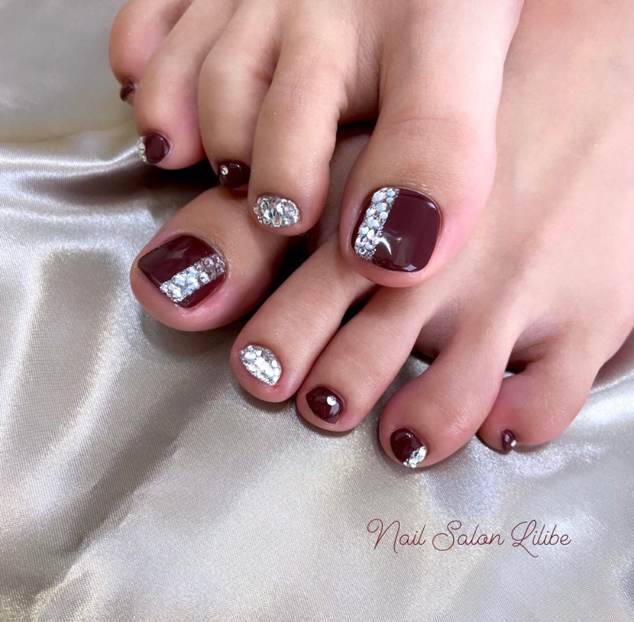 ペディキュア お客様 Nail Salon Lilibeのネイルデザイン No ネイルブック