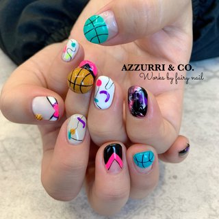 バスケのネイルデザイン ネイルブック