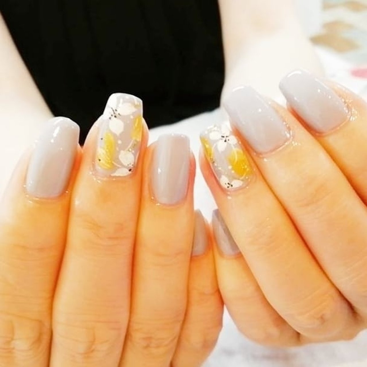 秋 冬 オールシーズン ブライダル ハンド Nail Salon Calypso2のネイルデザイン No ネイルブック