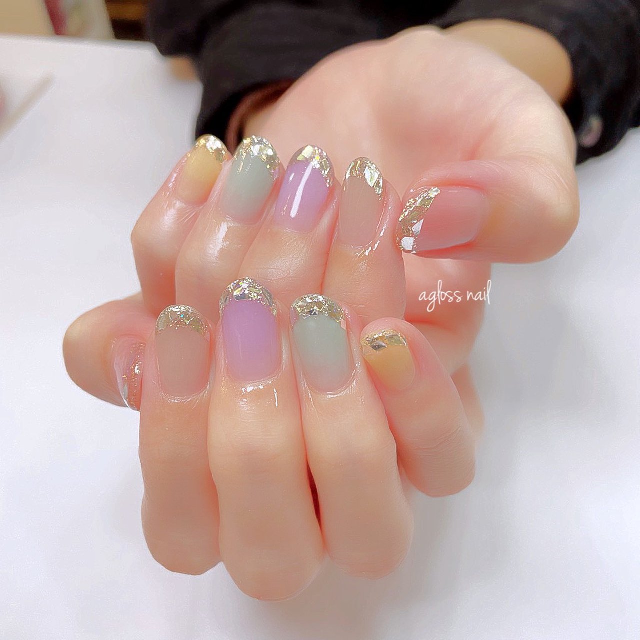 春 夏 秋 冬 ハンド Agloss Nailのネイルデザイン No ネイルブック