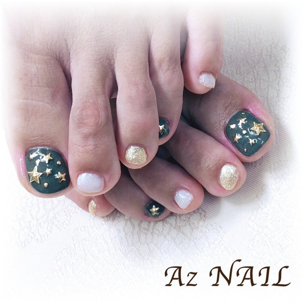 秋 冬 旅行 デート フット Az Nail ゆき のネイルデザイン No ネイルブック