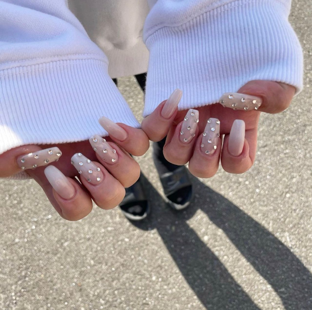 オールシーズン ブライダル デート 女子会 ハンド Nail Salon Jasmineのネイルデザイン No ネイルブック