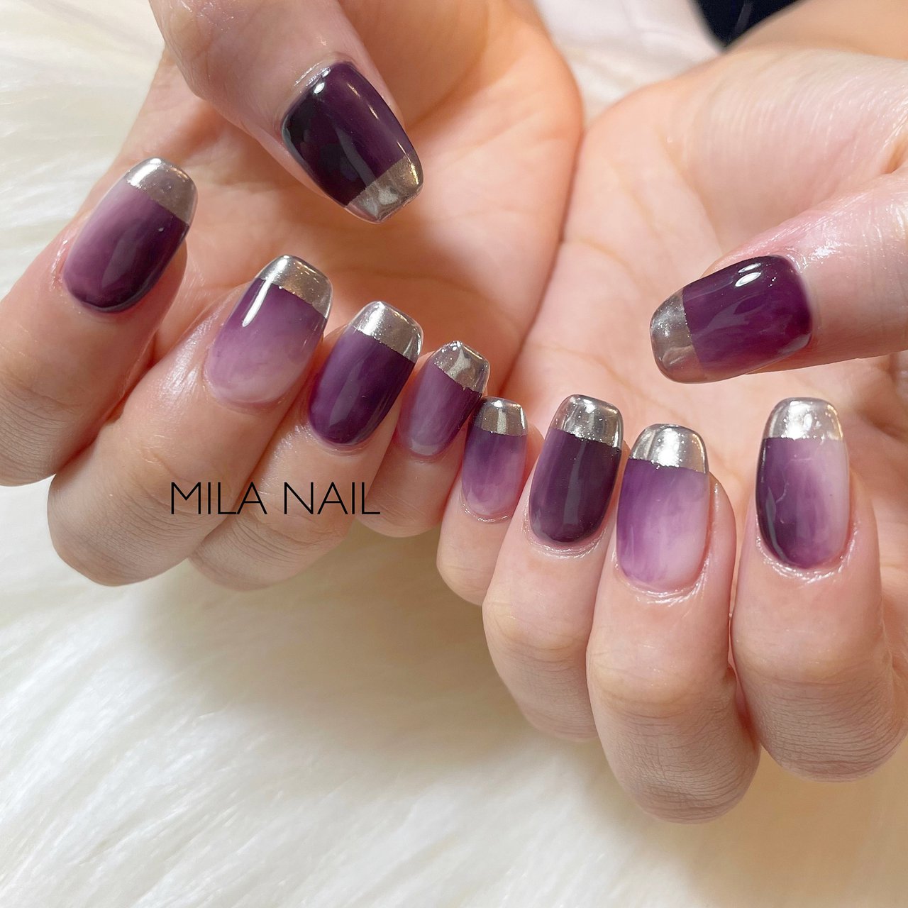 秋/冬/梅雨/パーティー/ハンド - private salon MILA NAILのネイル