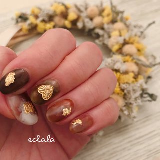 ハートパーツのネイルデザイン ネイルブック