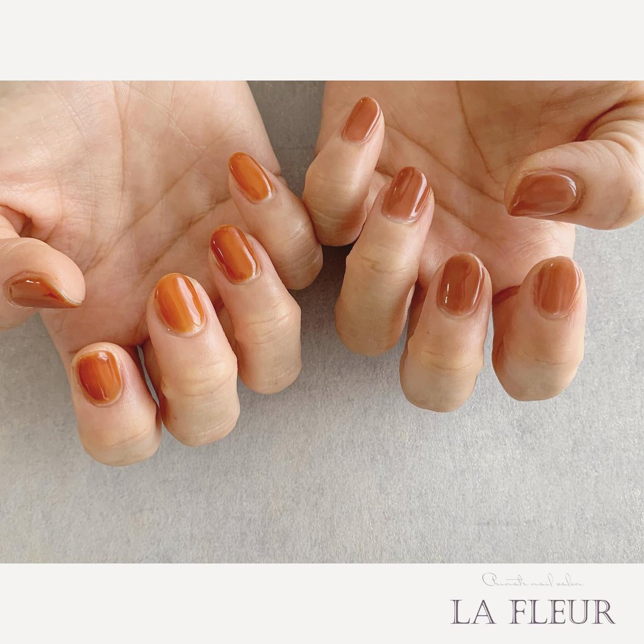 秋 冬 オールシーズン オフィス ハンド La Fleur Eriのネイルデザイン No ネイルブック