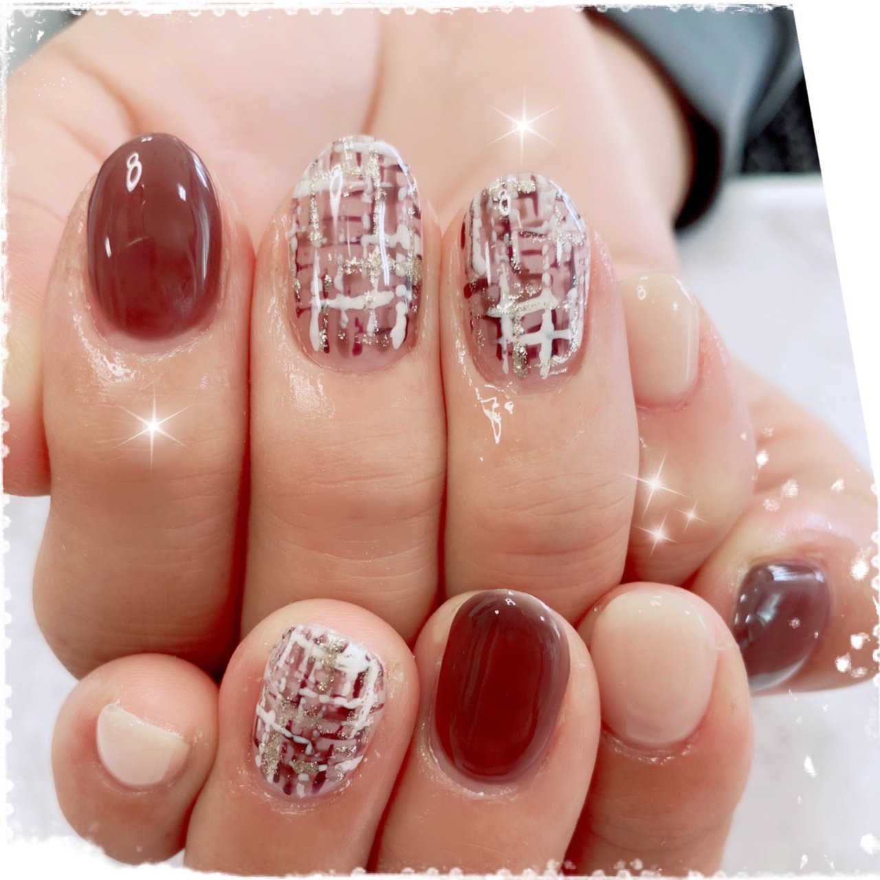 秋 冬 パーティー デート ハンド Miwaのネイルデザイン No ネイルブック