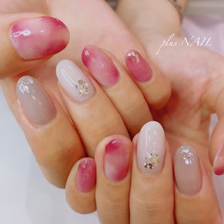 おすすめ順 ベージュ ヌーディー ぼかしネイルのネイルデザイン ネイルブック