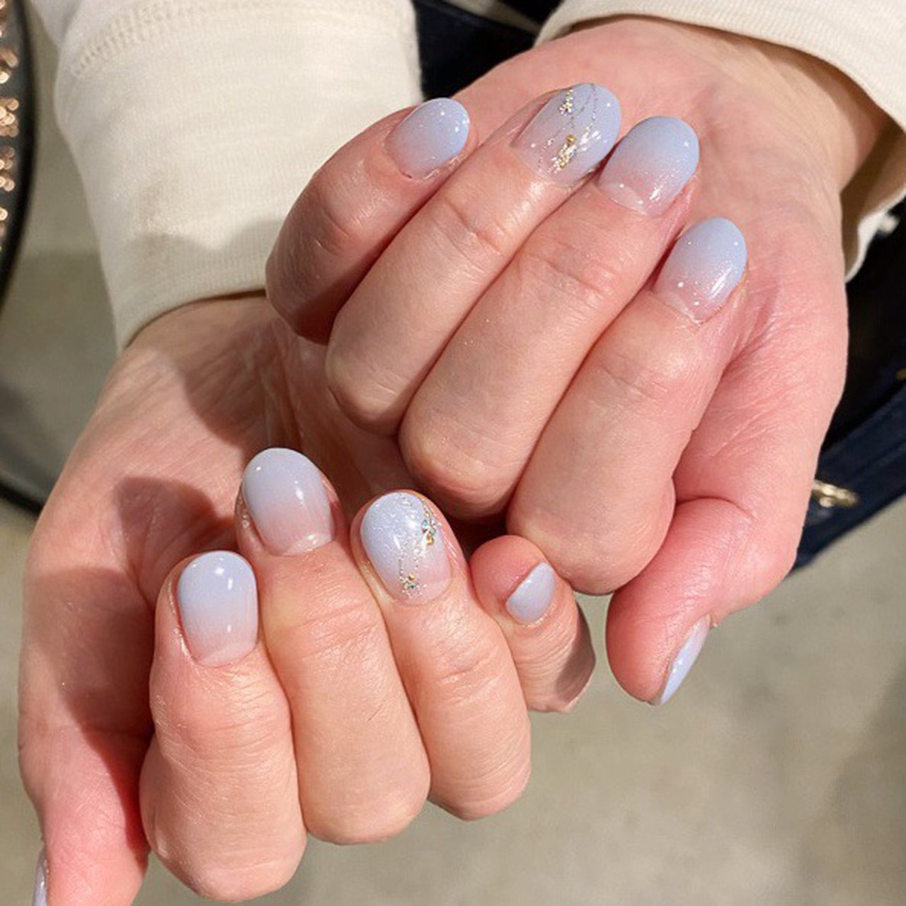 冬 オールシーズン パーティー ハンド シンプル Mami Nail Salon Fika のネイルデザイン No ネイル ブック