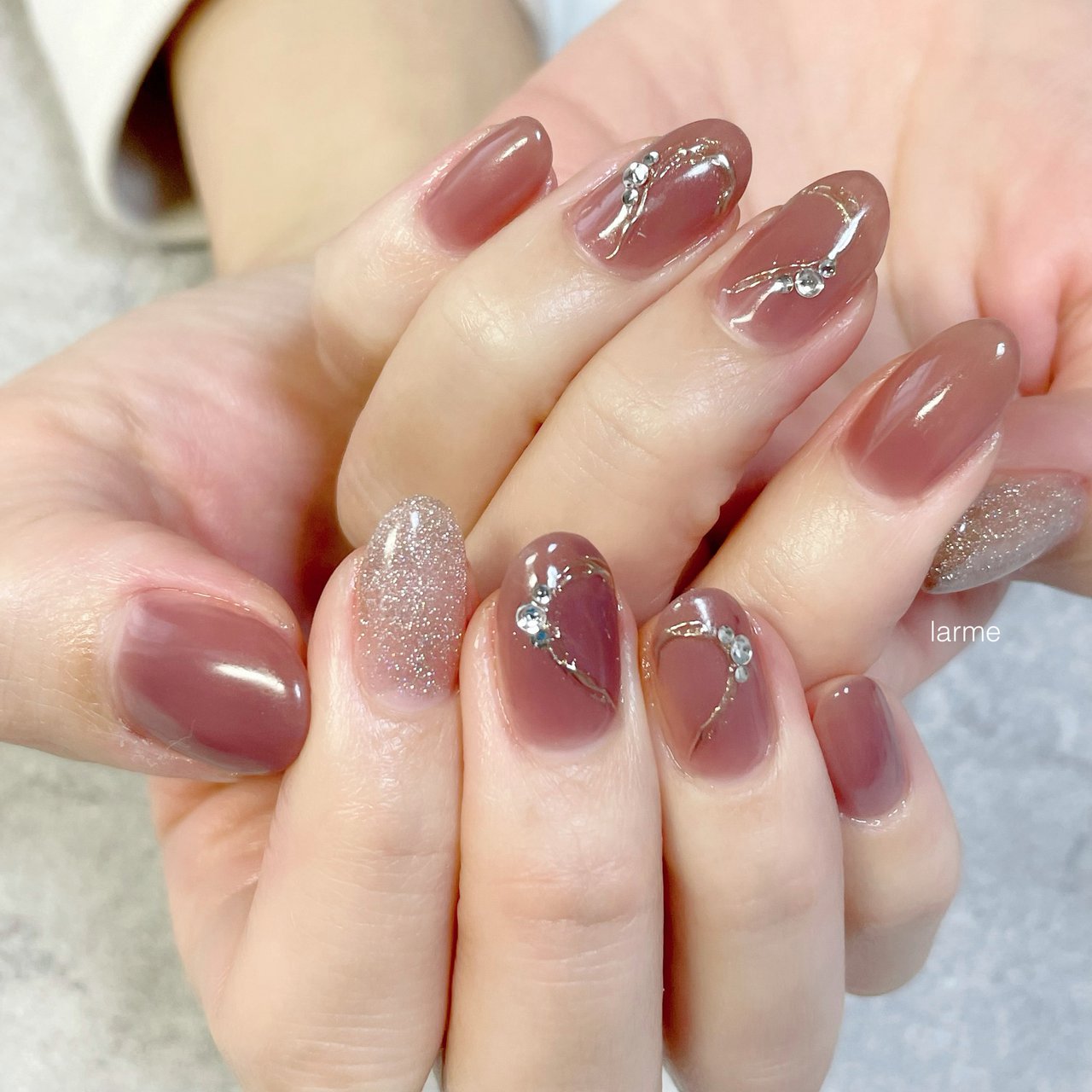 ハンド ピンク Nailroomlarmeのネイルデザイン No ネイルブック