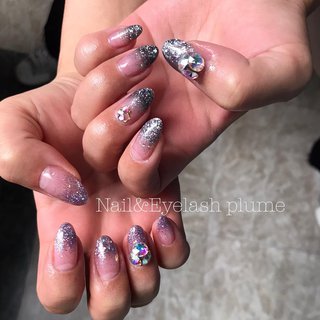 21年 新着順 夏 ラメグラデーション夏のネイルデザイン ネイルブック