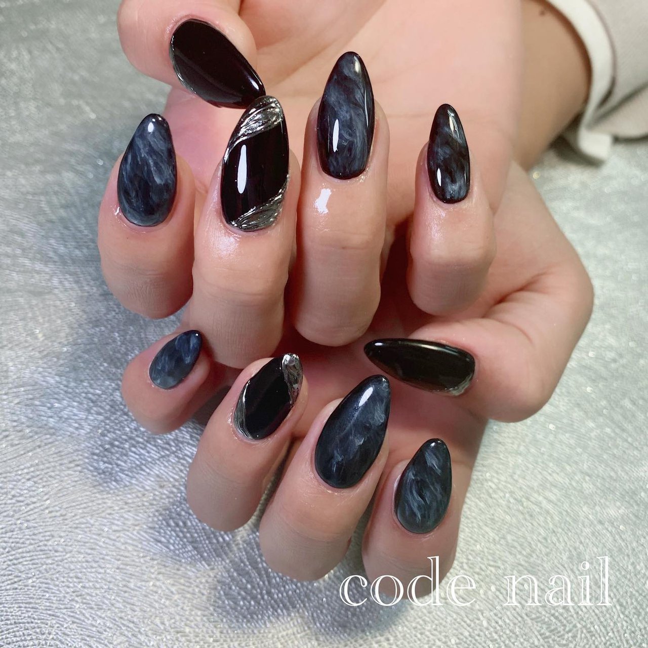 秋 オールシーズン ハンド シンプル ワンカラー Code Nail Gifu コードネイルのネイルデザイン No ネイルブック