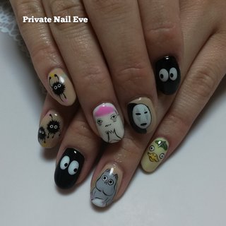 ジブリネイルのネイルデザイン ネイルブック