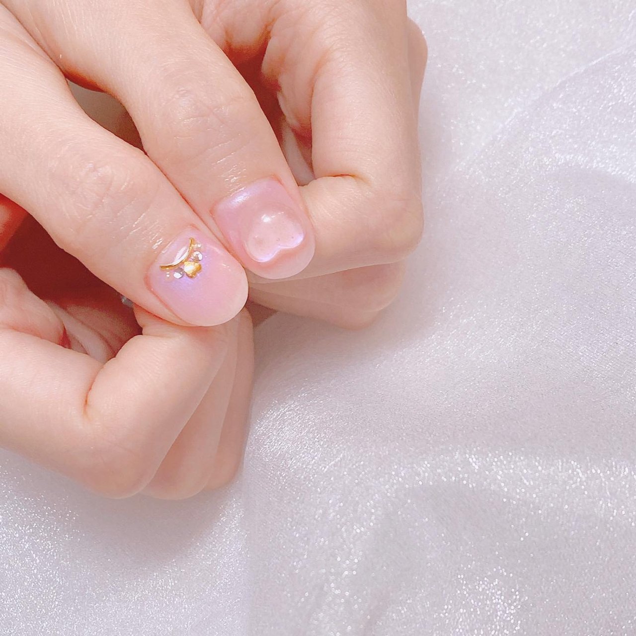 春 バレンタイン ブライダル パーティー ハンド Nail Salon Aizukiのネイルデザイン No ネイルブック