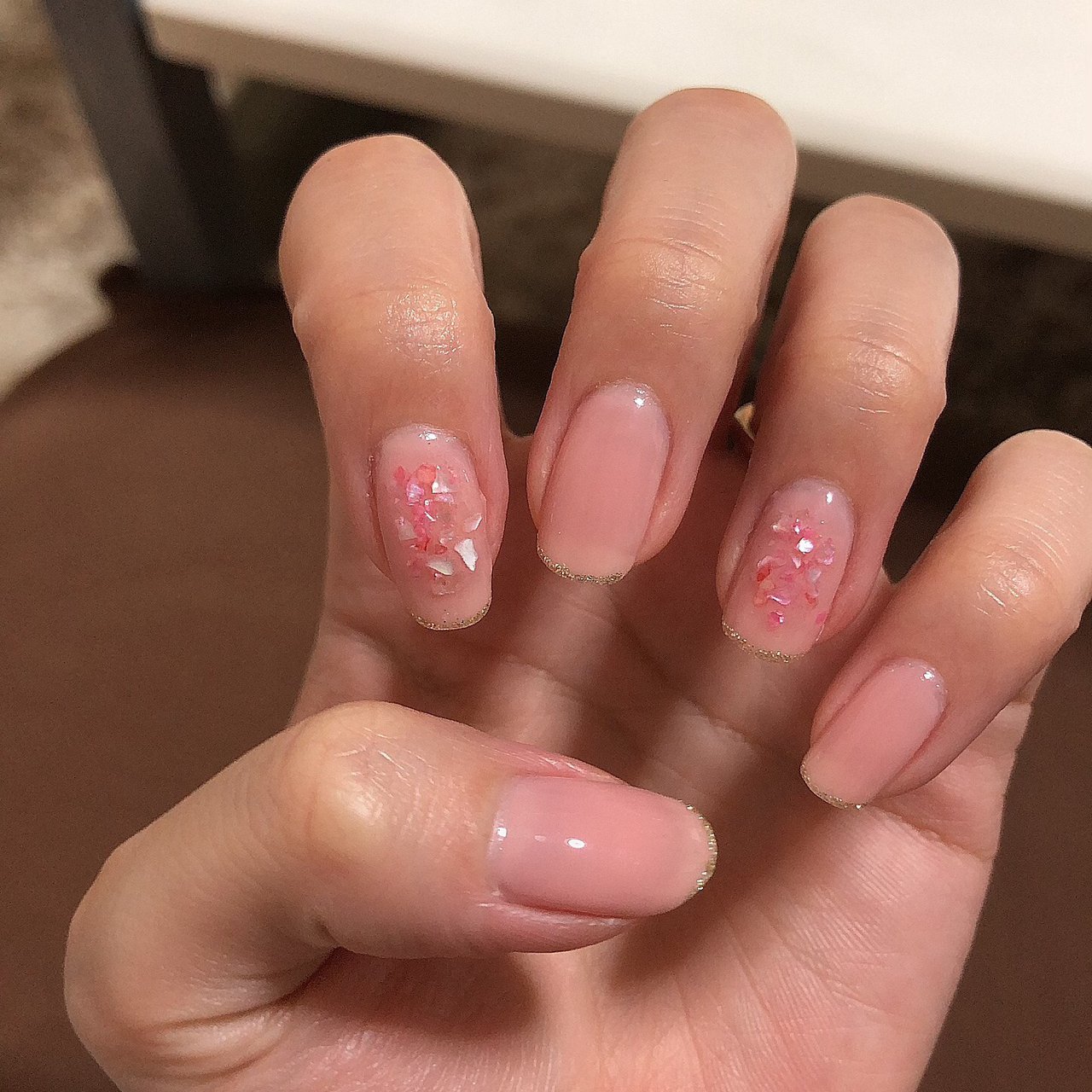 オールシーズン デート ハンド シンプル フレンチ Mちゃん のネイルデザイン No ネイルブック
