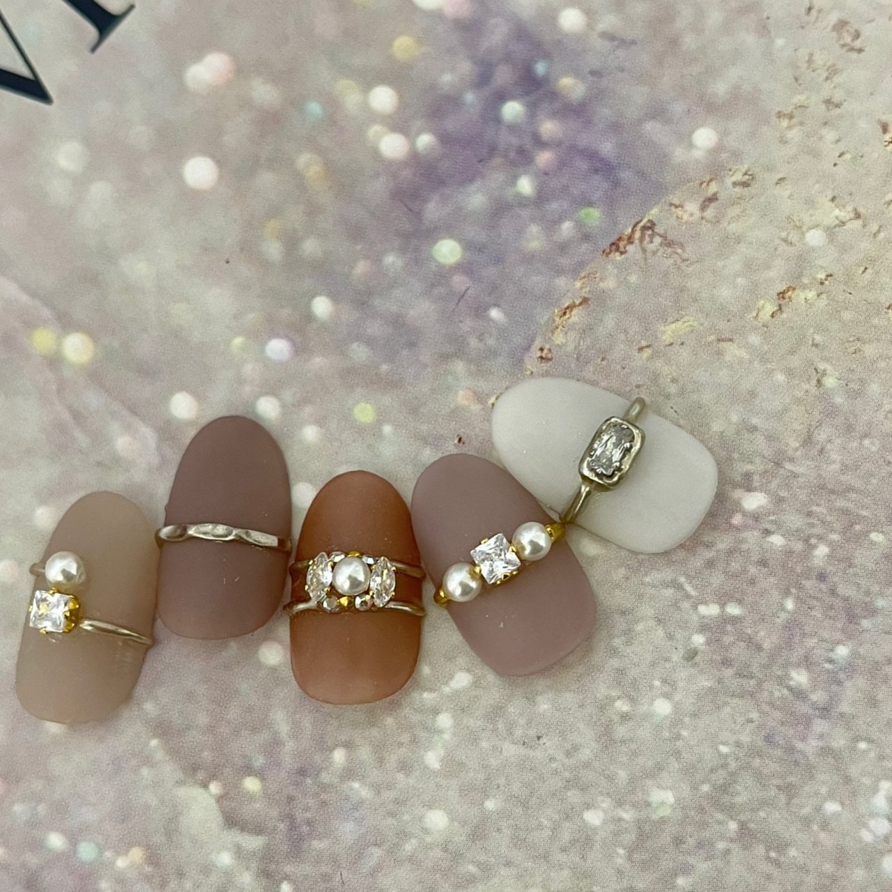 冬 クリスマス ブライダル デート ハンド Nailsalongardenのネイルデザイン No ネイルブック