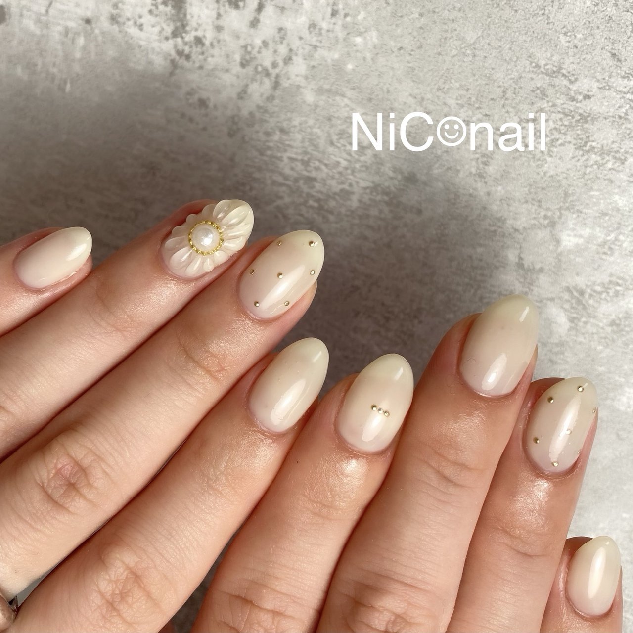 ネイルデザイン AIOT MA-1ver.BOA クッションカバー ハンド/ボルドー/お客様 - nailroom Koa みなみのネイルデザイン