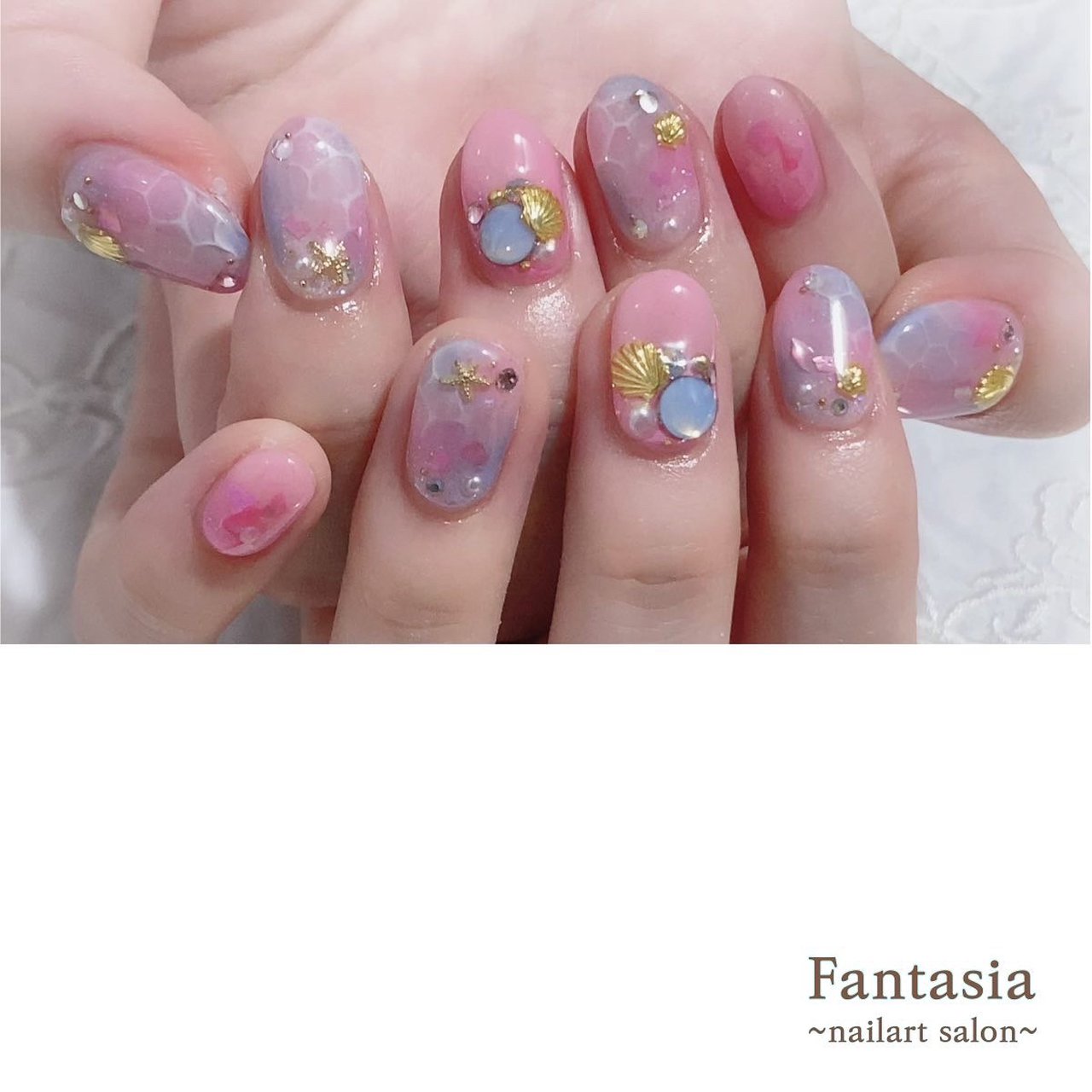 ハンド Fantasia By Pinaのネイルデザイン No ネイルブック