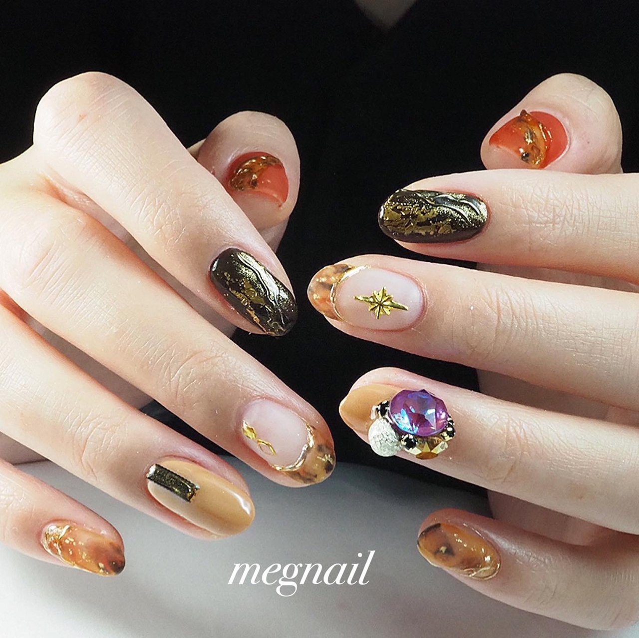 冬 ライブ クリスマス 女子会 ハンド Megnailのネイルデザイン No ネイルブック