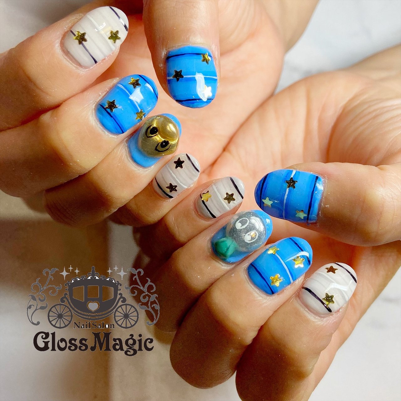 スポーツ ハンド 痛ネイル キャラクター ホワイト Yun のネイルデザイン No ネイルブック