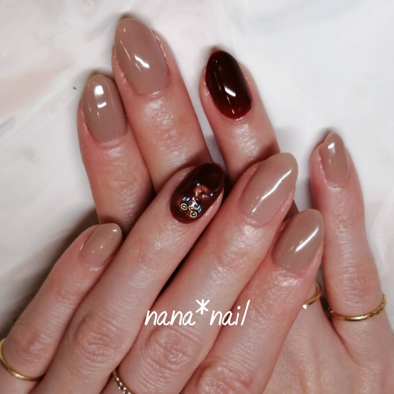 秋 冬 デート 女子会 ハンド Nana Nailのネイルデザイン No ネイルブック