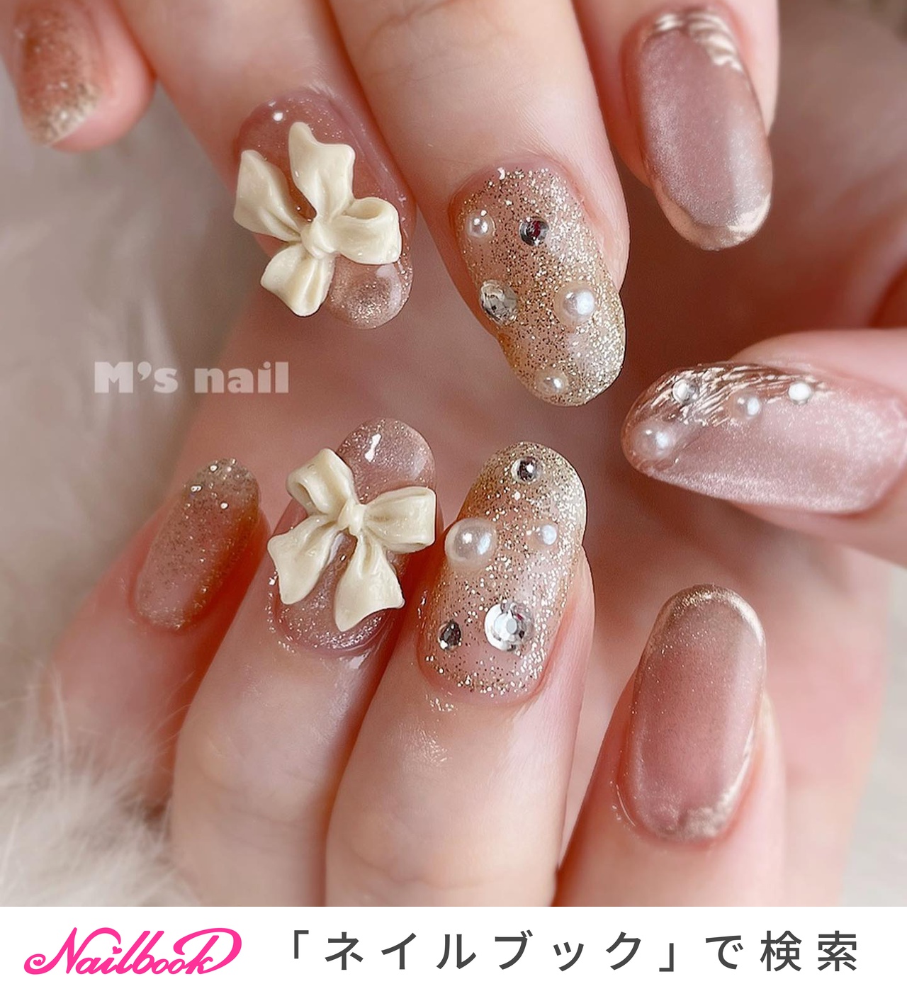 人気順｜ゴールド(金)/量産型ネイルのネイルデザイン｜ネイルブック