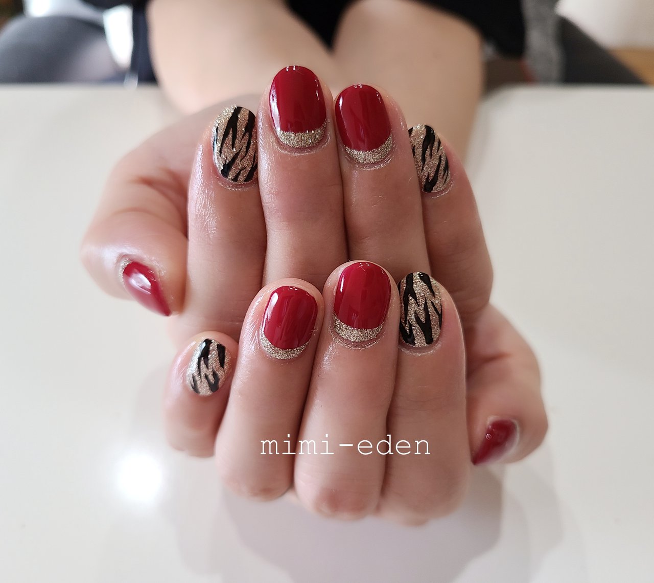 秋 冬 パーティー デート ハンド Nail Mimiedenのネイルデザイン No ネイルブック