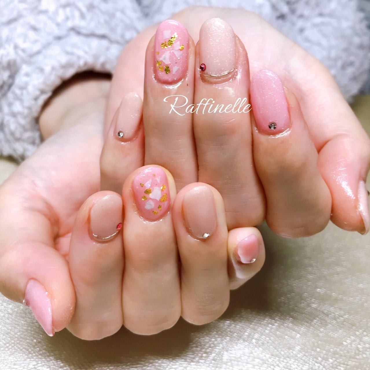 オールシーズン ブライダル パーティー デート ハンド Raffinelleのネイルデザイン No ネイルブック