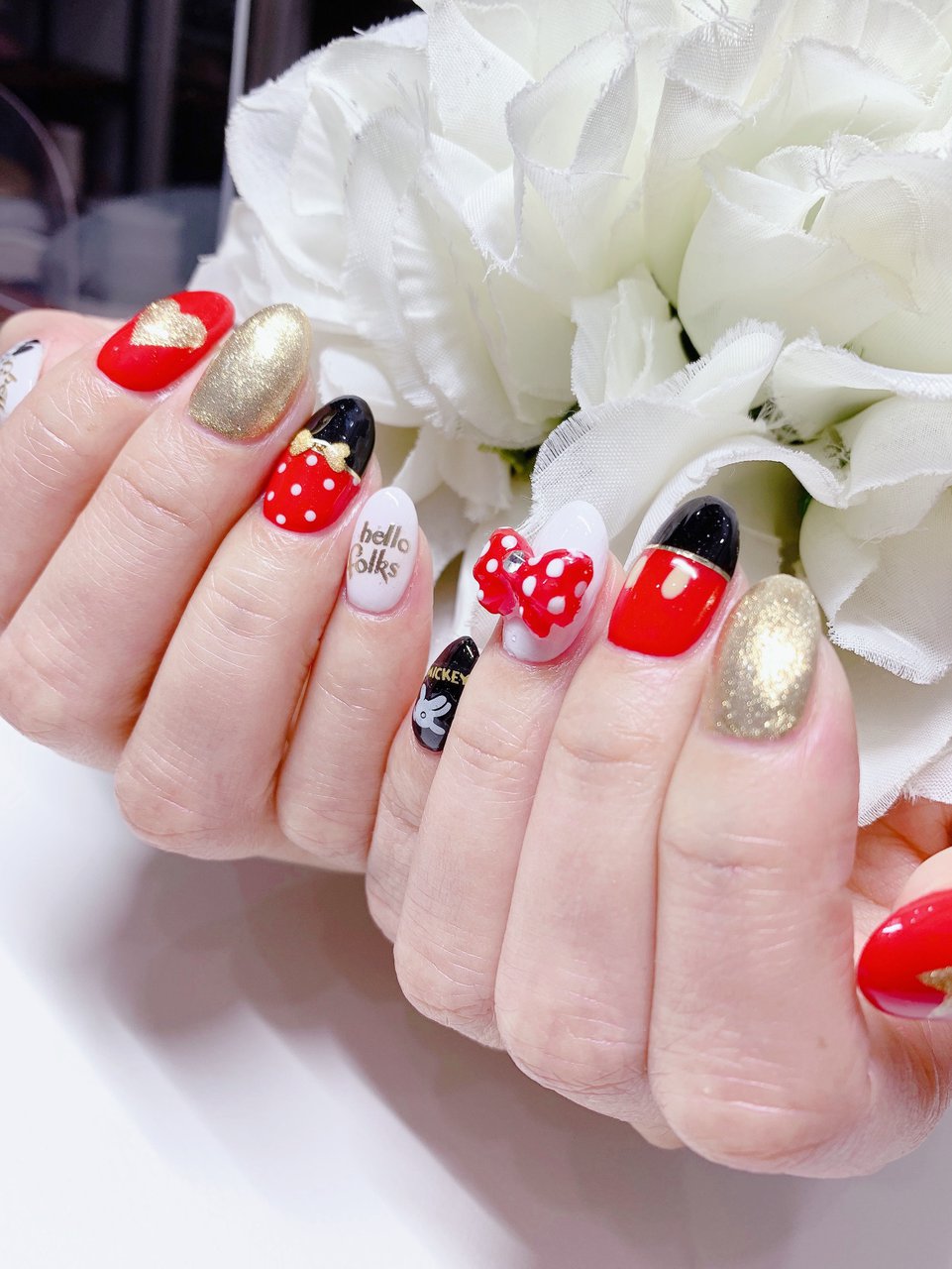 ハンド ラメ ワンカラー ハート キャラクター あめちゃんのネイルデザイン No ネイルブック