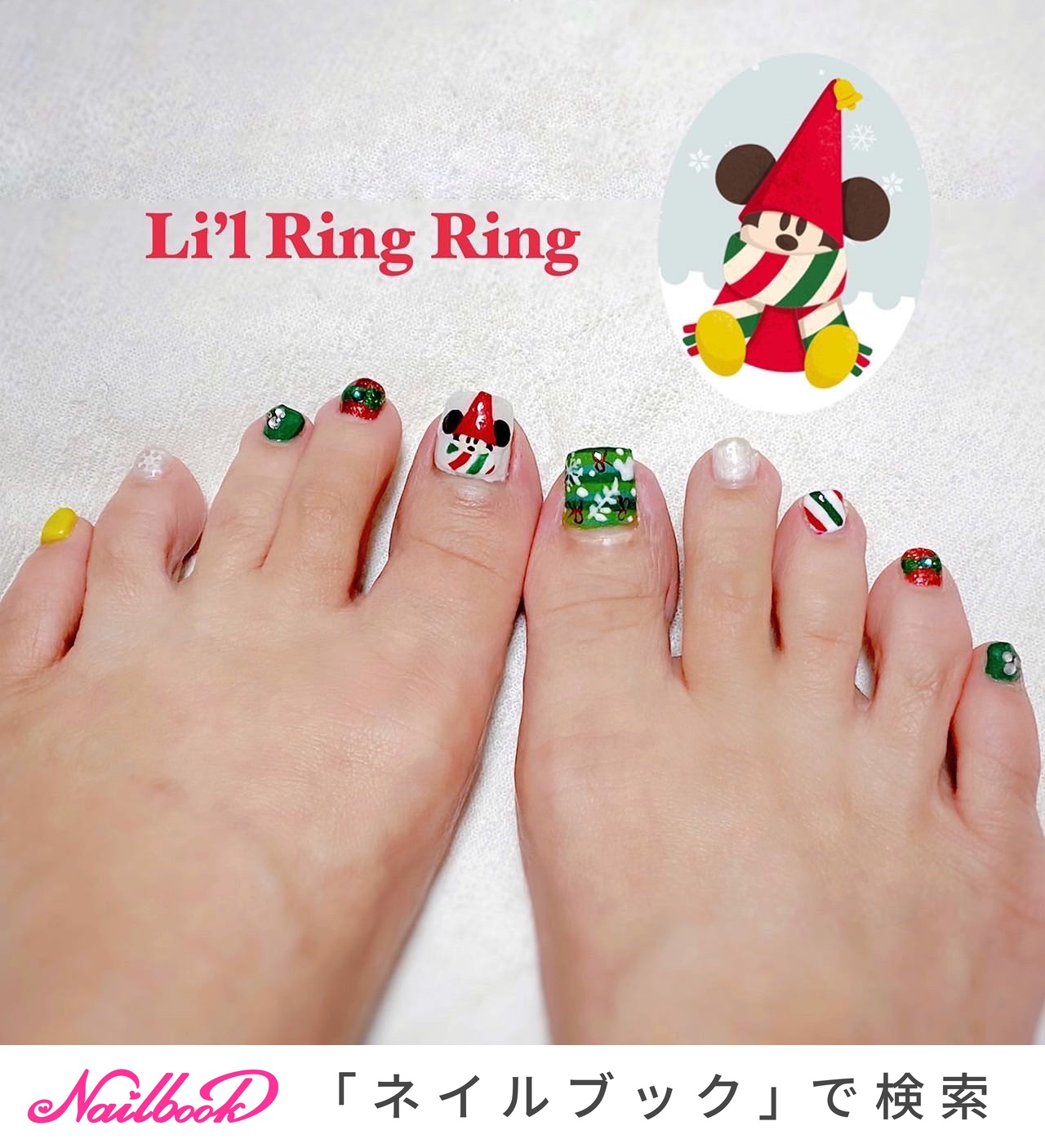 フット Nailholicのネイルデザイン No ネイルブック