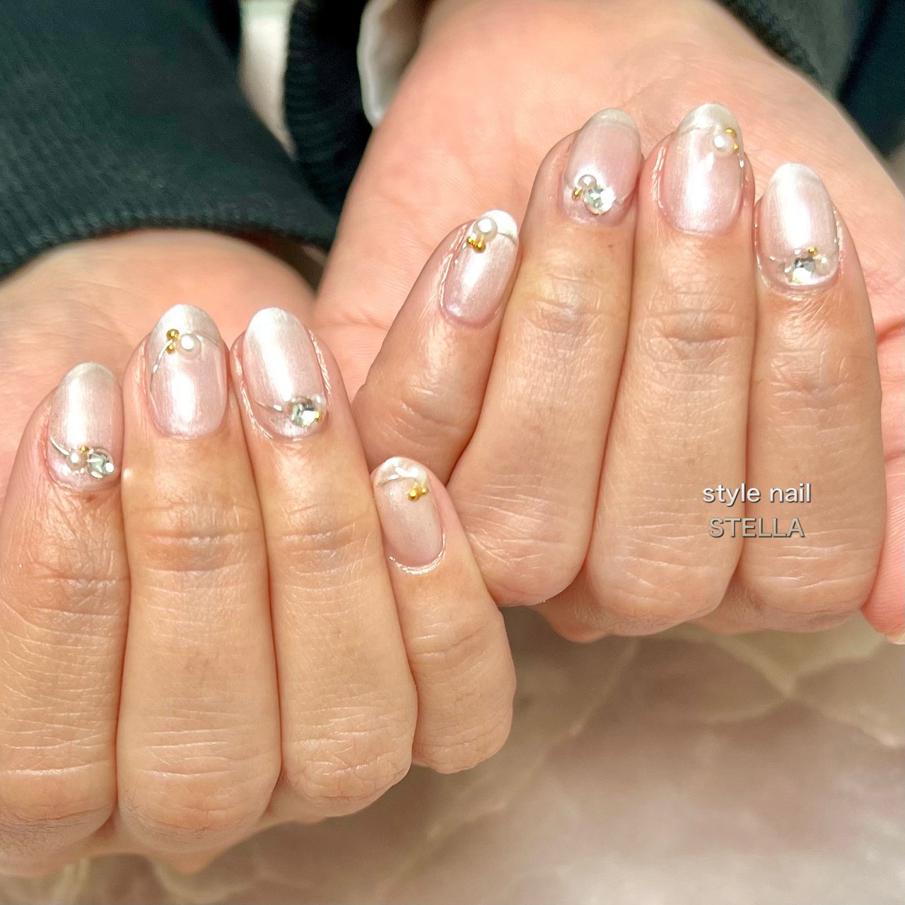 冬 オールシーズン ハンド シンプル ワンカラー Style Nail Stellaのネイルデザイン No ネイルブック