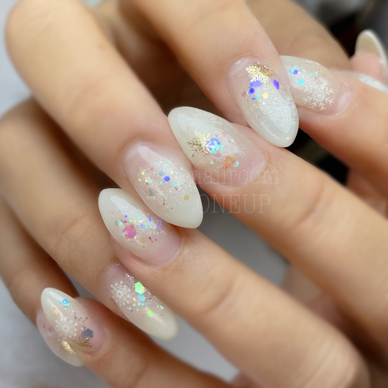 冬 お正月 クリスマス デート ハンド Nail Room One Upのネイルデザイン No ネイルブック