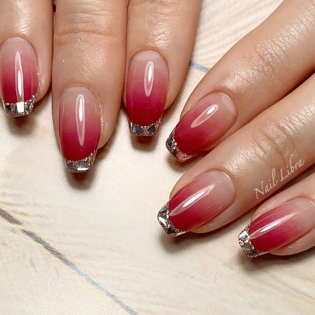 アレンジ別 グラデーションネイル特集 21