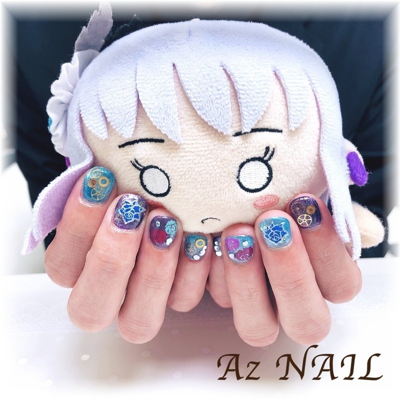 オールシーズン/ライブ/パーティー/ハンド/ラメ - Az NAIL ゆき＊の