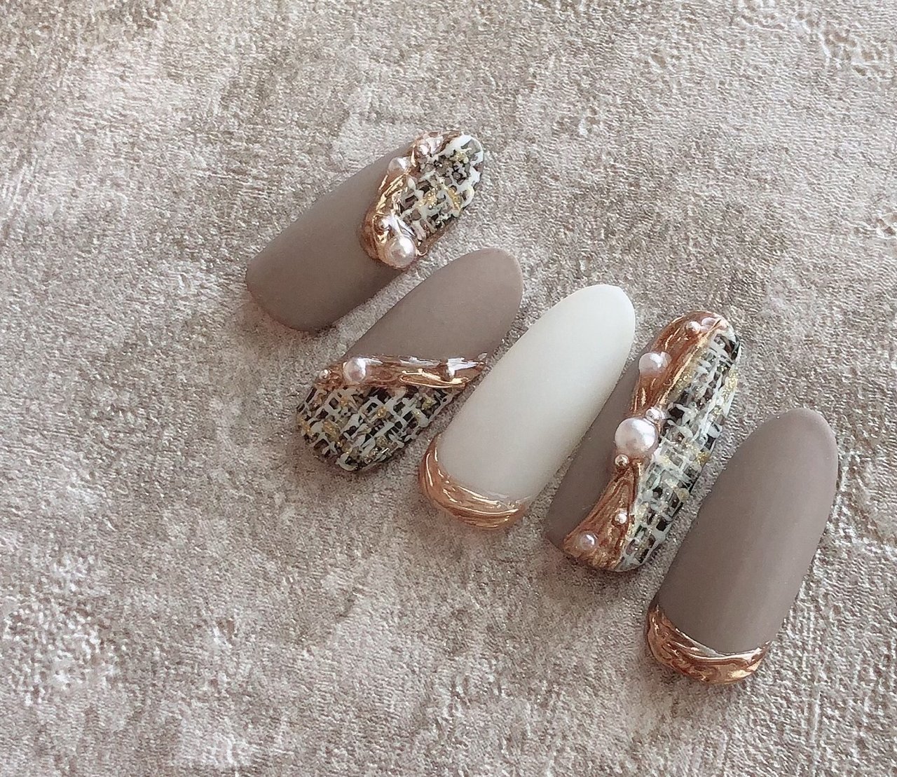 秋 冬 デート 女子会 ハンド Maimaiのネイルデザイン No ネイルブック