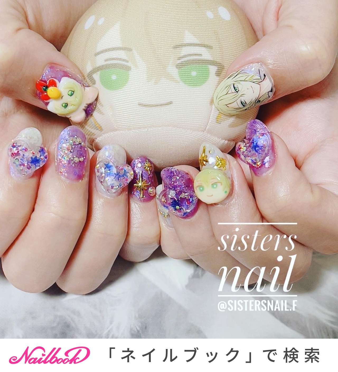 人気順｜ホログラム/#まほやくのネイルデザイン｜ネイルブック
