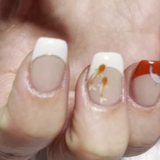 魚ネイルのネイルデザイン｜ネイルブック
