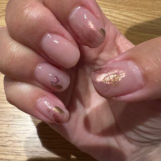 人気順 ピンク イエベ秋のネイルデザイン ネイルブック