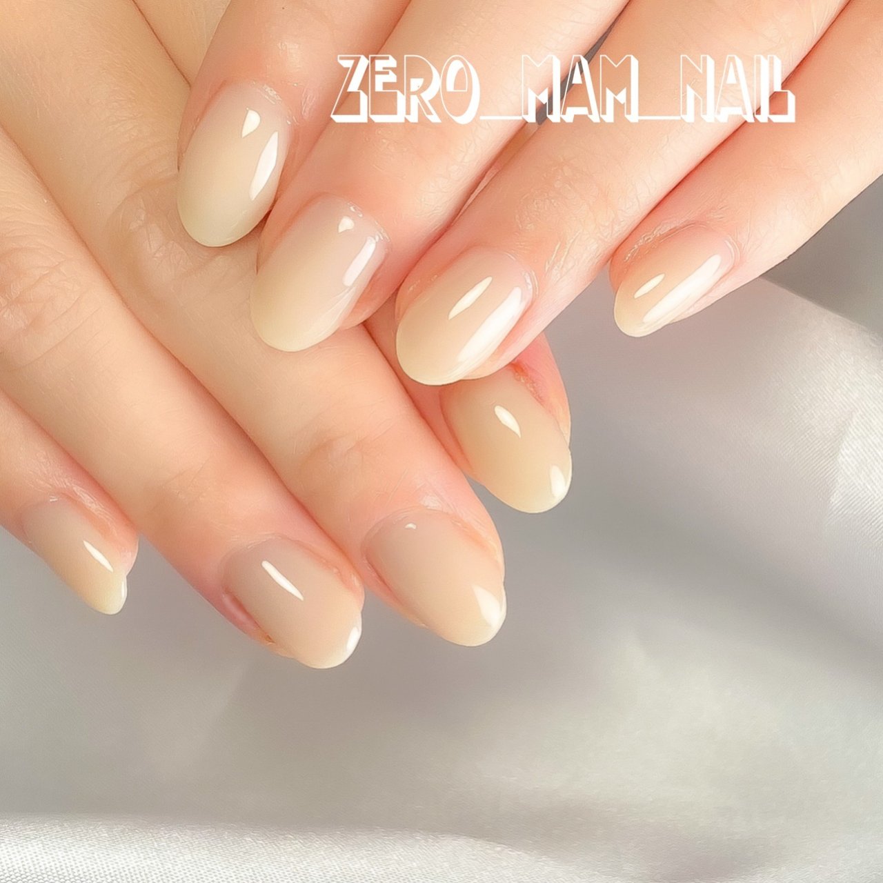 オールシーズン ハンド シンプル ワンカラー ショート Zero Mam Nailのネイルデザイン No ネイルブック