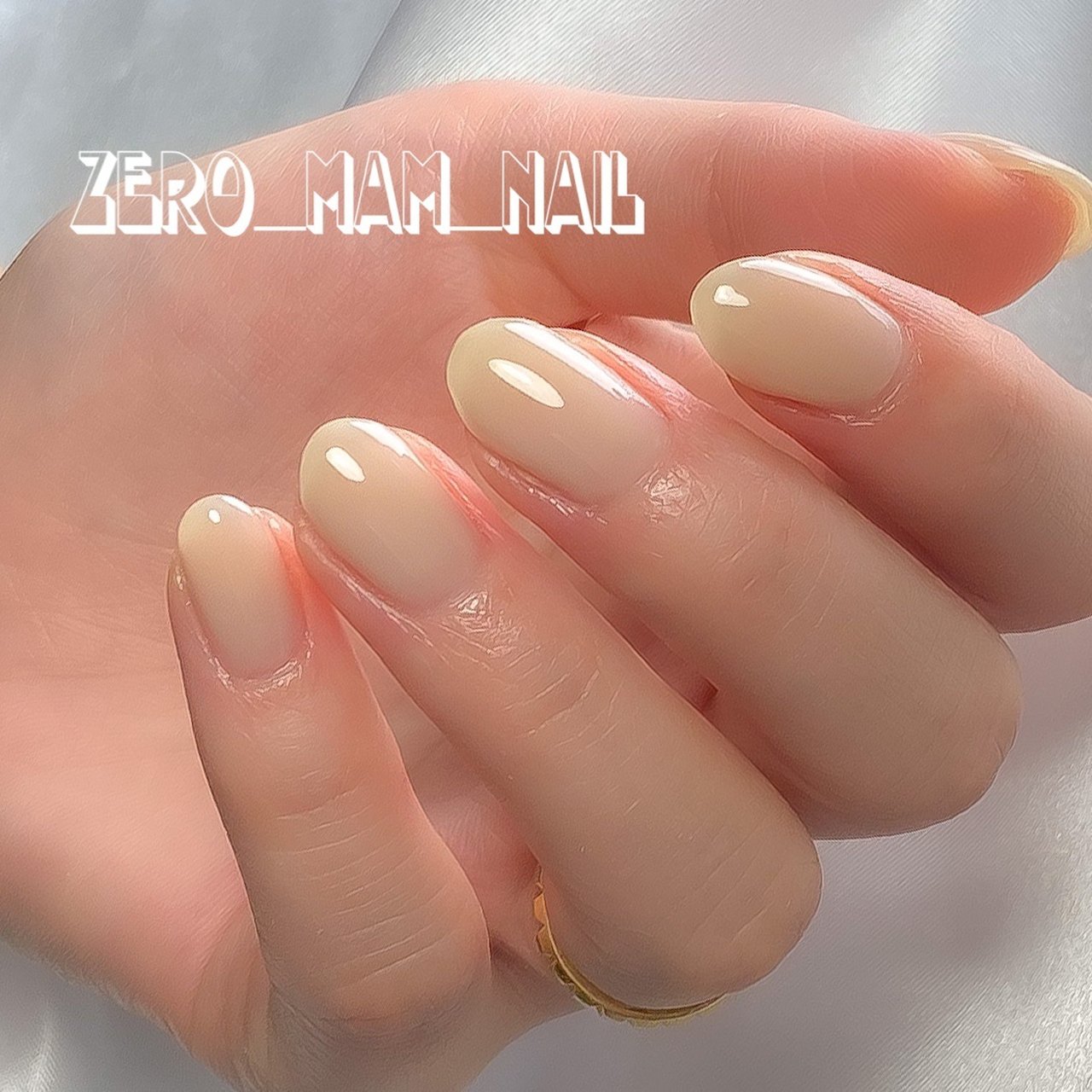 オールシーズン ハンド シンプル ワンカラー ショート Zero Mam Nailのネイルデザイン No ネイルブック