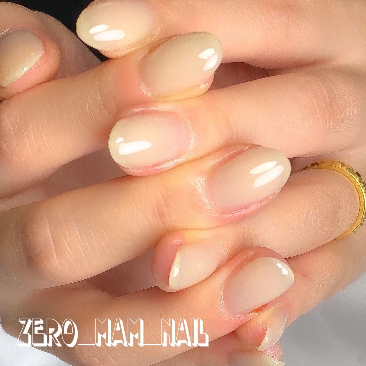 オールシーズン ハンド シンプル ワンカラー ショート Zero Mam Nailのネイルデザイン No ネイルブック
