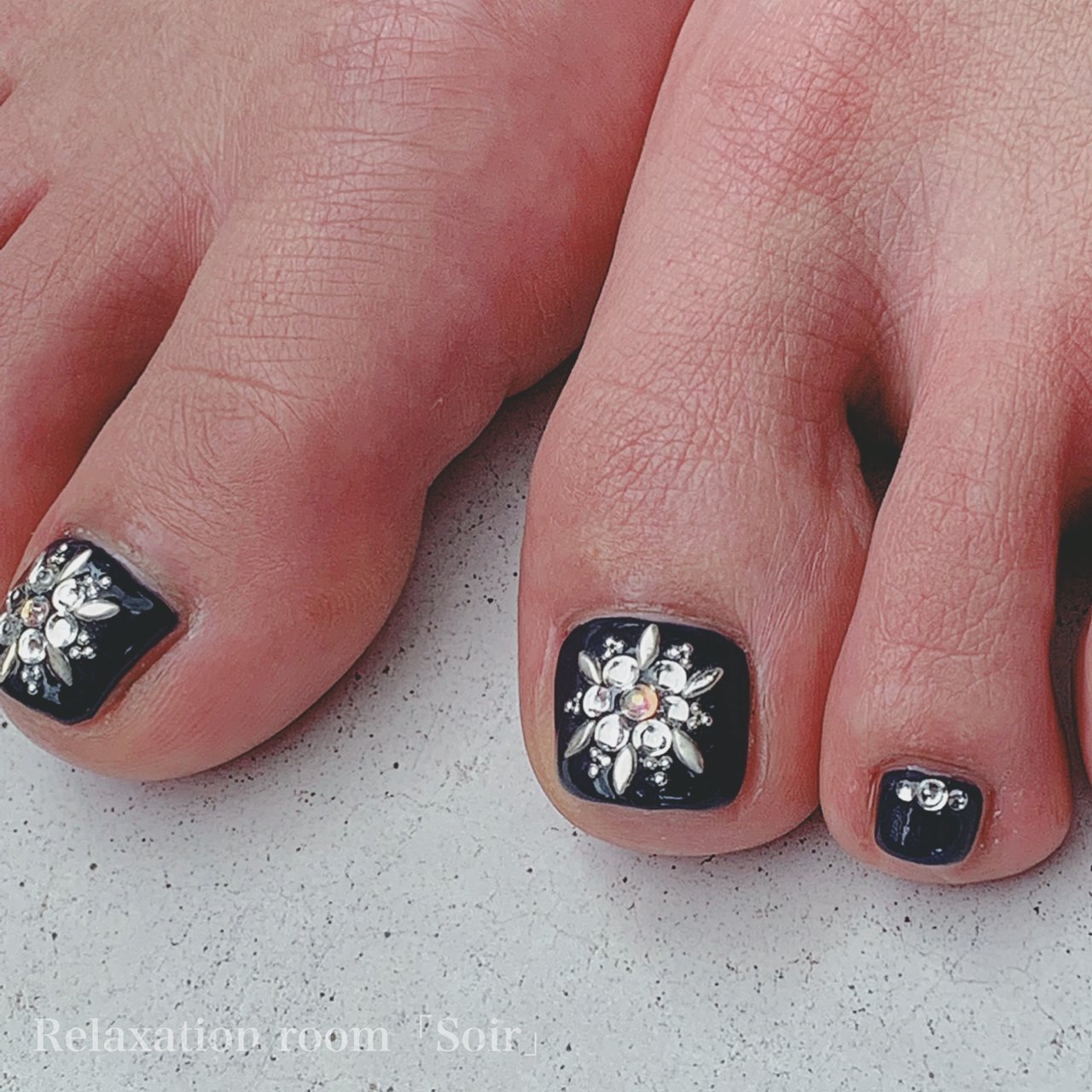 冬 クリスマス パーティー デート フット Nail Likeのネイルデザイン No ネイルブック