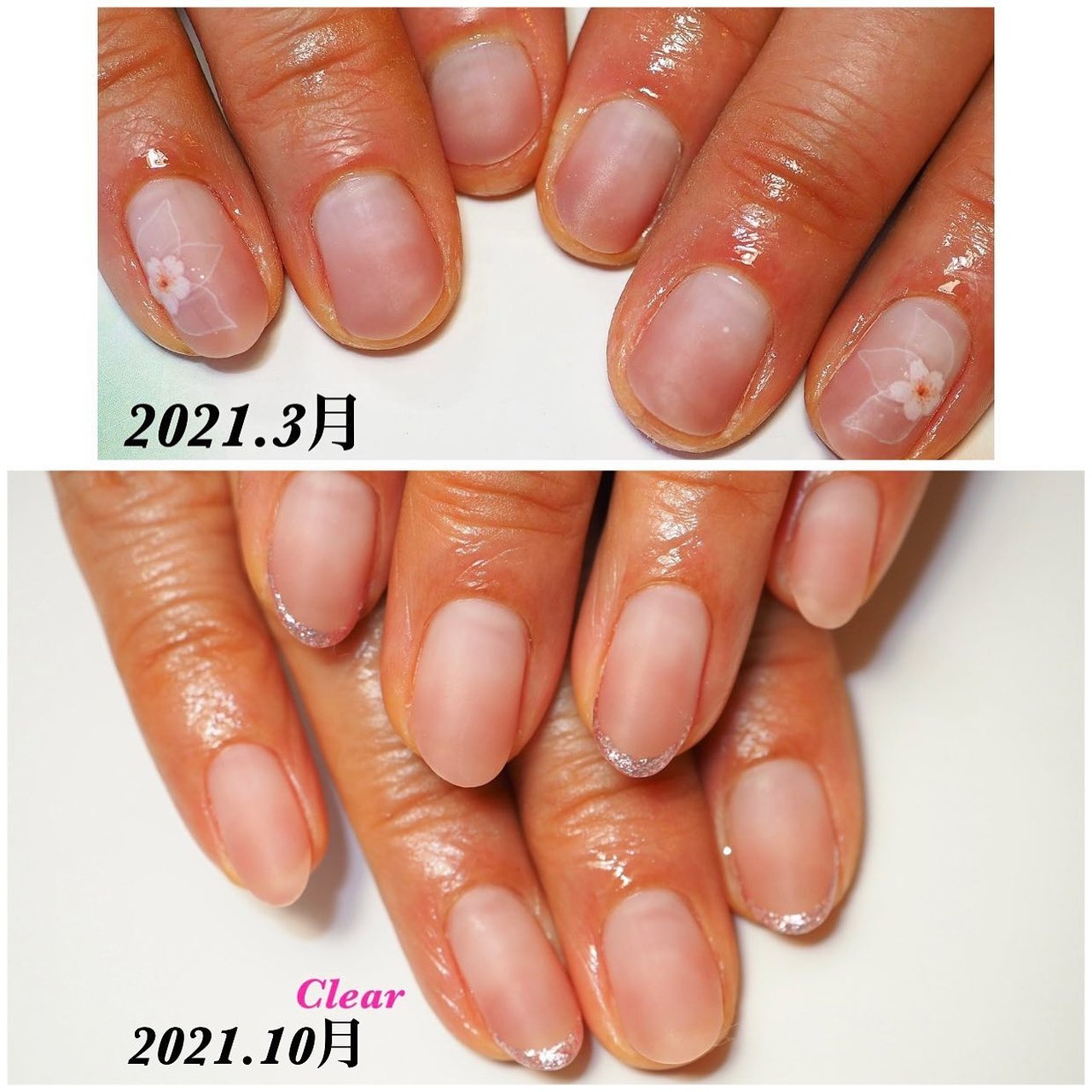 秋 冬 オールシーズン オフィス ハンド ネイルサロンclearのネイルデザイン No ネイルブック