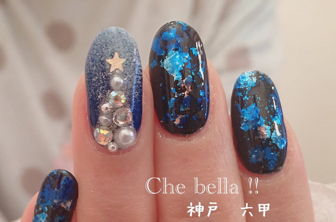 冬 クリスマス パーティー デート ハンド Che Bella のネイルデザイン No ネイルブック