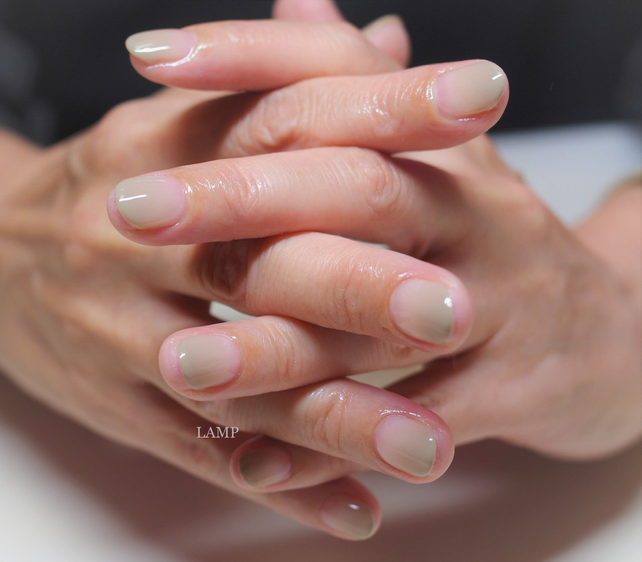 オールシーズン オフィス ハンド グラデーション ショート Nailsalon Lampのネイルデザイン No ネイルブック