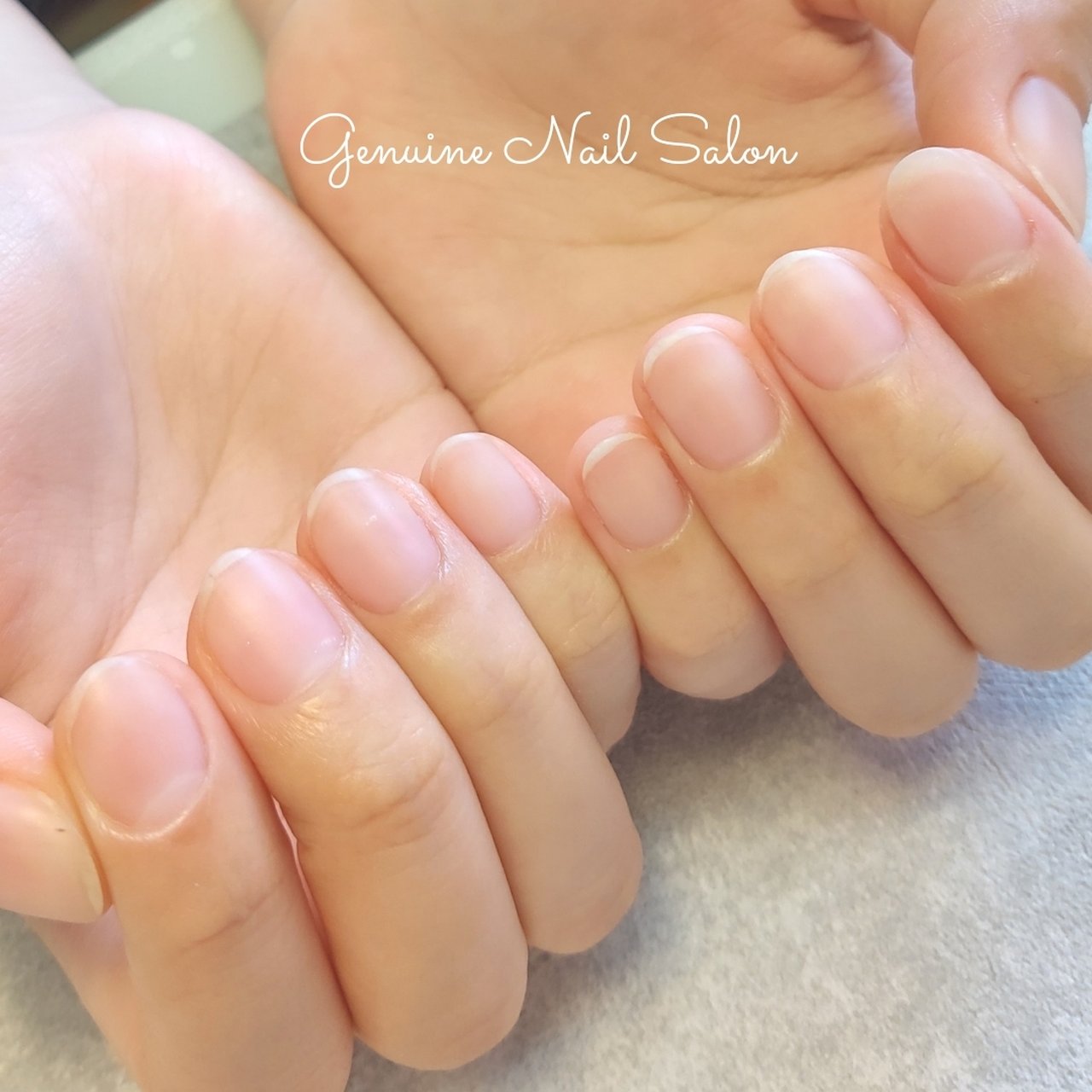 オールシーズン ハンド マット クリア ジェルネイル Genuine Nail Beauty Salonのネイルデザイン No ネイルブック